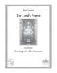 The Lord's Prayer SATB choral sheet music cover